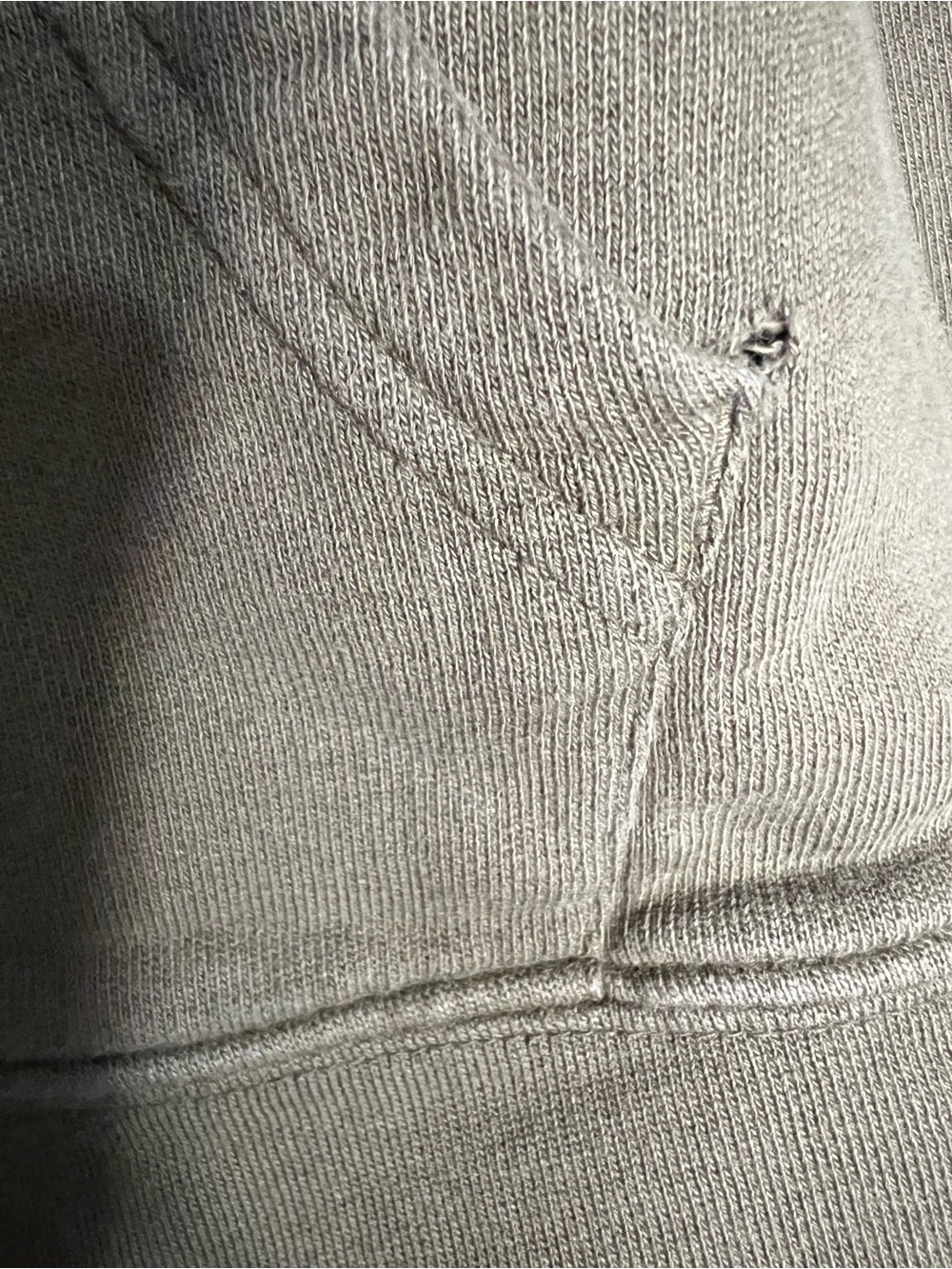 Pact Organic Cotton Cropped Pullover Kangaroo Pocket Olive Green Sweater - Picture 5 of 10